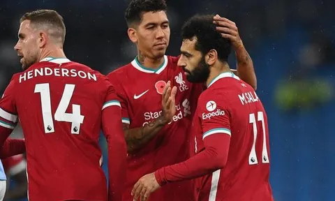 Man City khiến Liverpool mất ngôi đầu Premier League